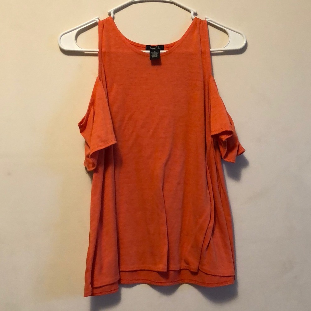 Cold shoulder shirt